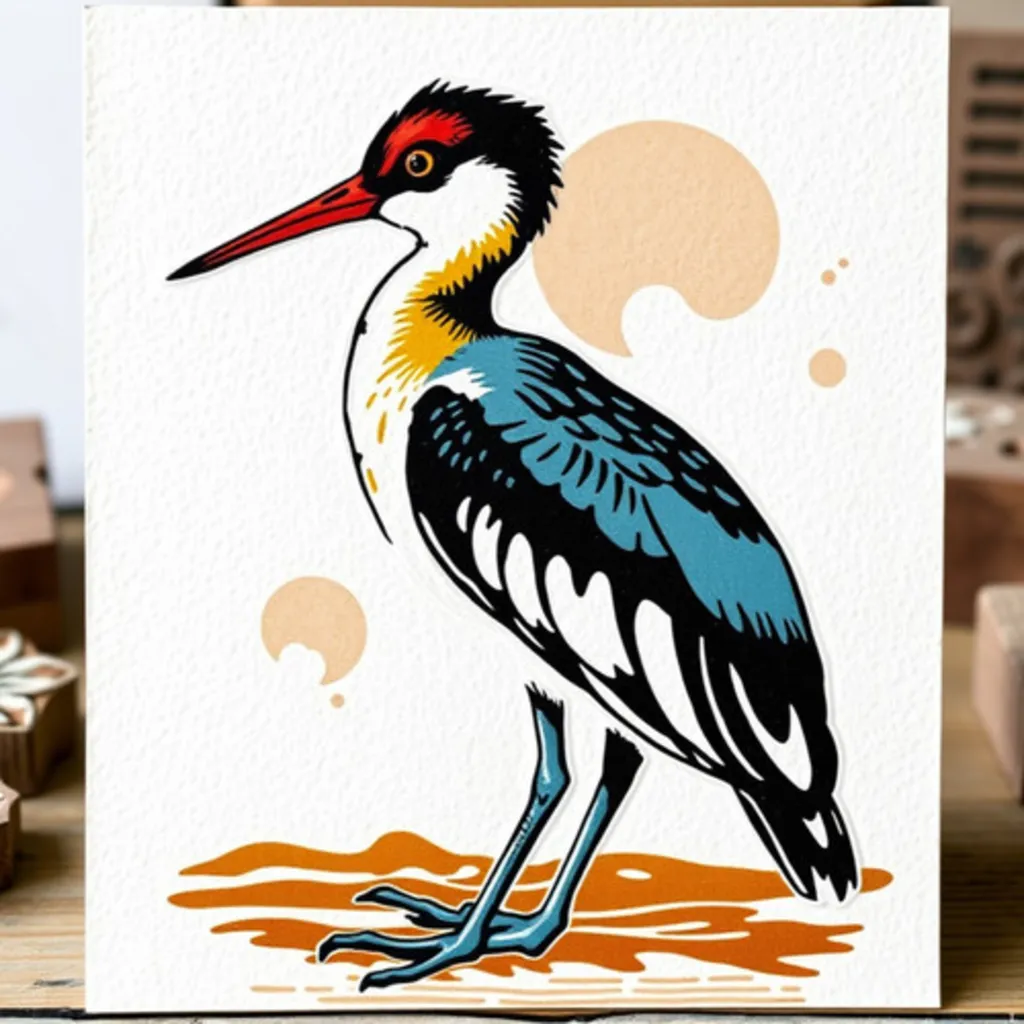 Shore Birds: Printmaking fundraiser for Great Salt Lake, Sat Aug 15, 1-4 pm