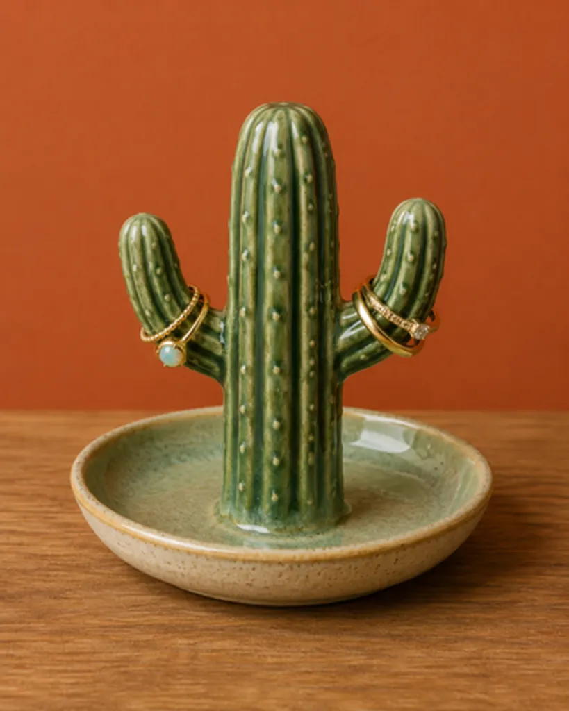 Cactus Ring Dishes, Sat Aug 22, 9:30-11:30 am