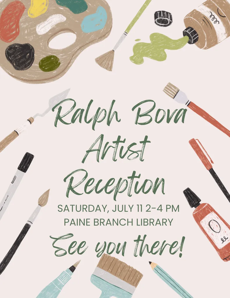 Ralph Bova Art Exhibit @ Paine