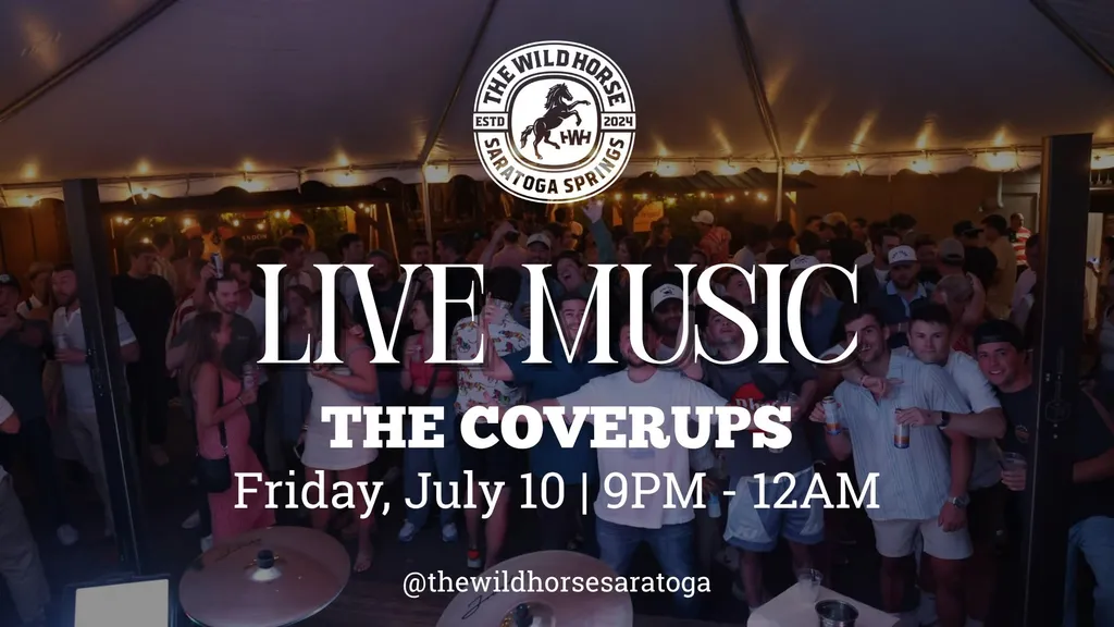 Live music by The Coverups