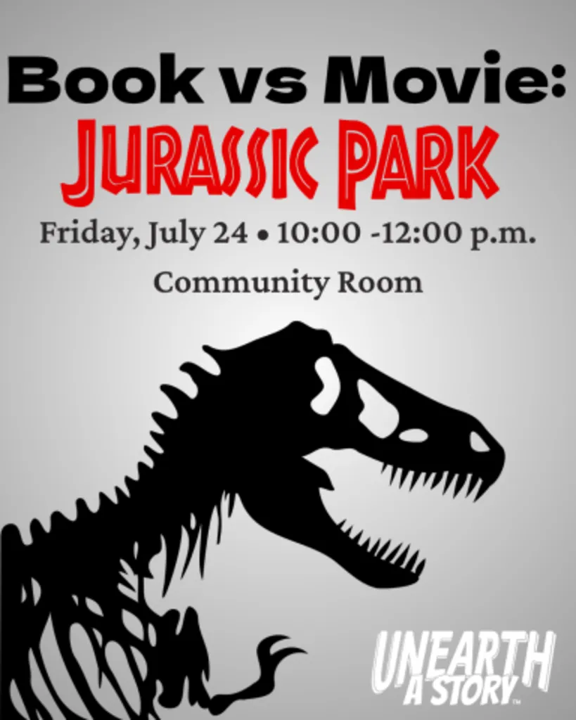 Book vs Movie: Jurassic Park