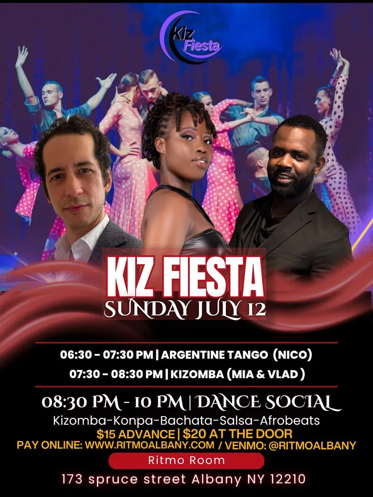 Kiz Fiesta (Sunday) - Tango & Kizomba Edition
