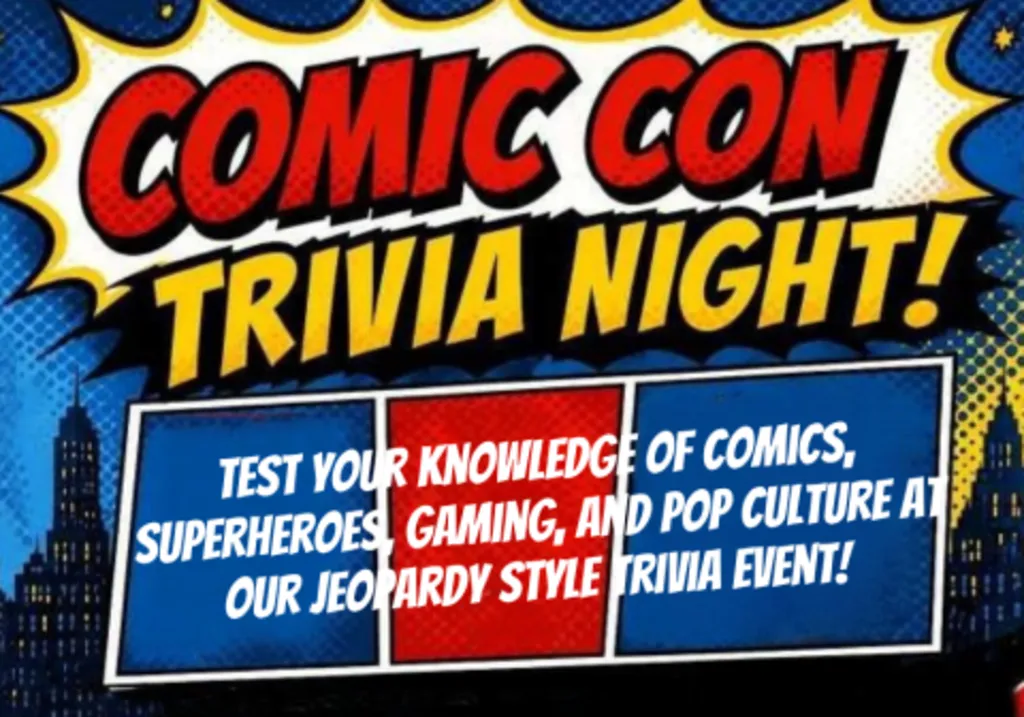 Gather & Game Comic Con Trivia