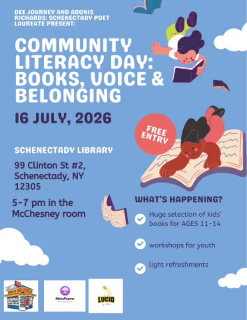 Community Literacy Day: Books, Voice & Belonging