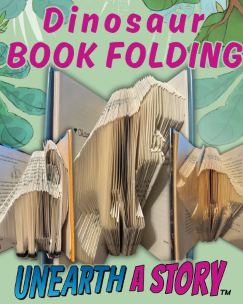Dinosaur Book Folding