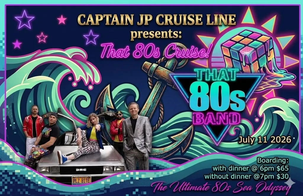 JP Cruise Line - The Ultimate 80s Sea Odyssey With That 80s Band!