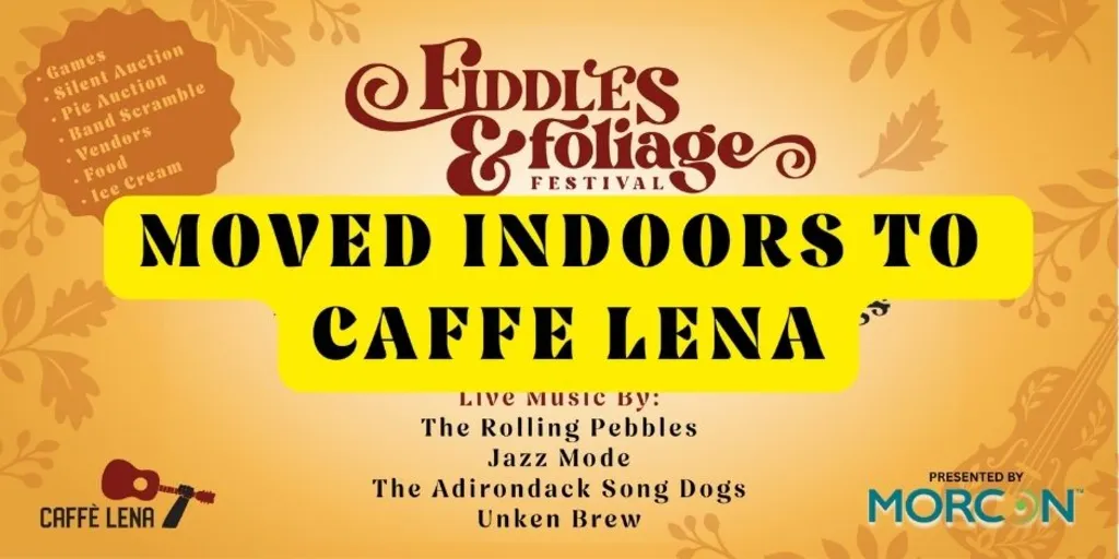 The 4th Annual Fiddles and Foliage Fundraiser for the Caffè Lena School of Music