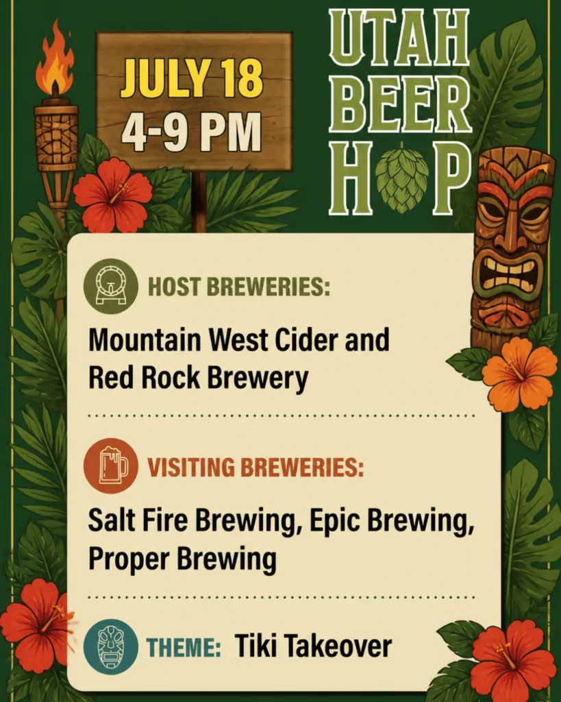 Utah Beer Hop - Stop #1