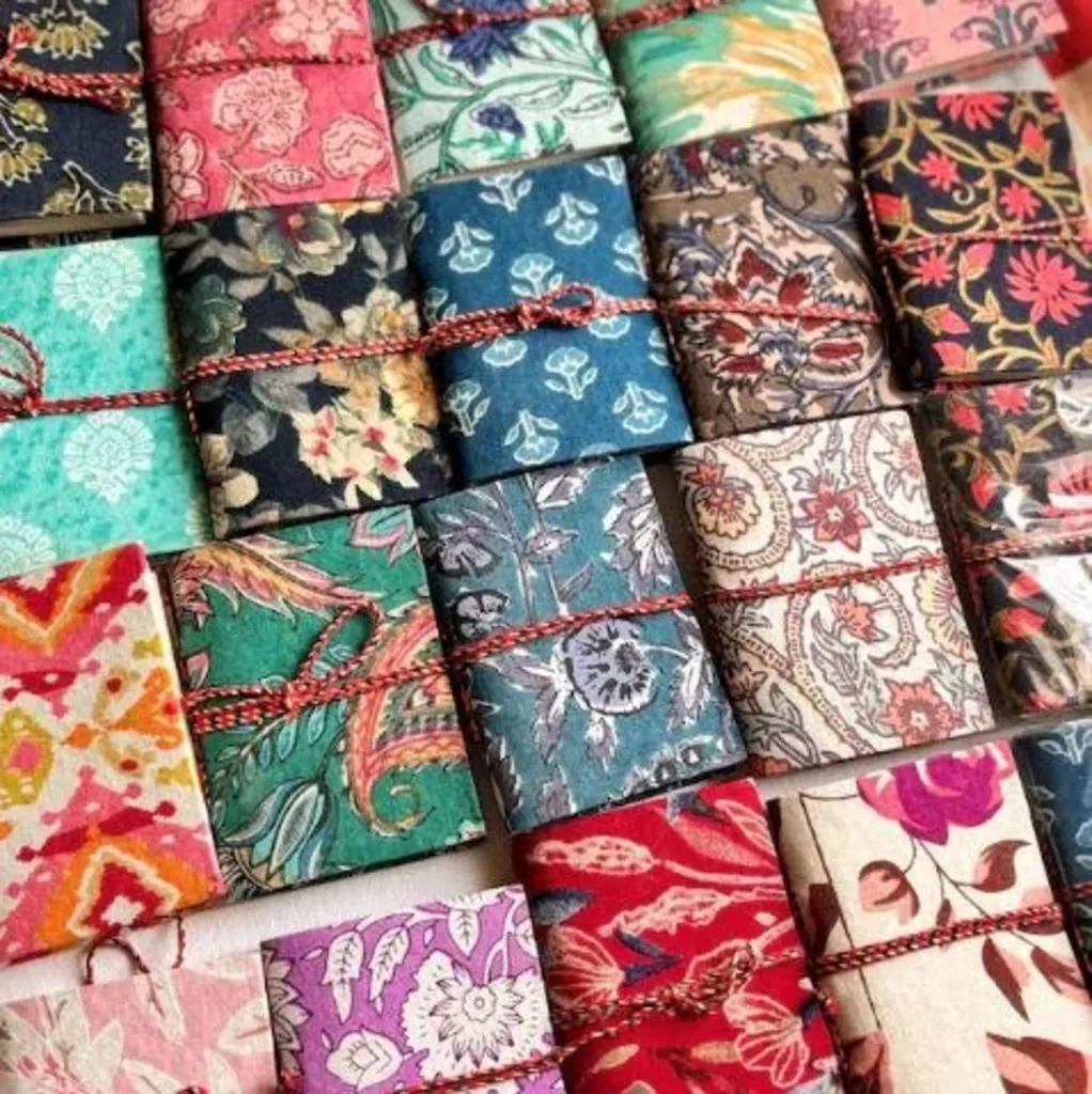 DIY Fabric Pocket Journals: $20.00