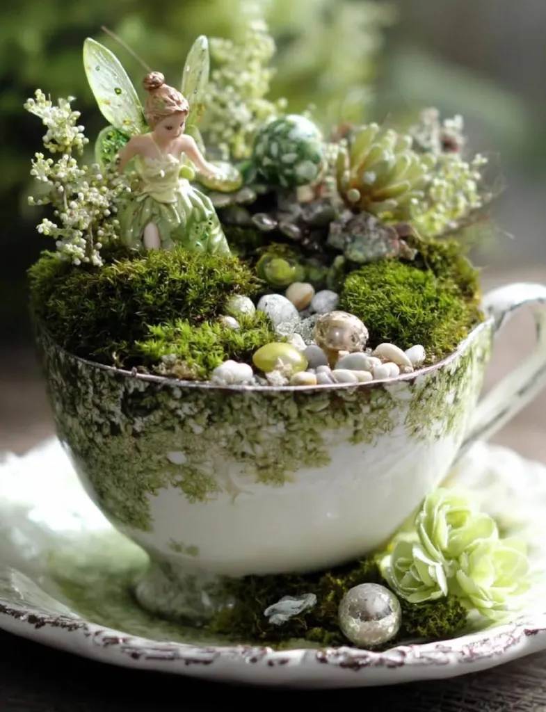 Cup of Earth & Fairy Tea Cup