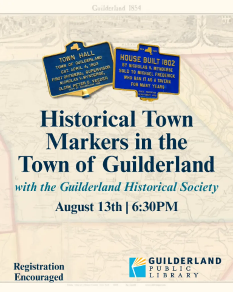 Historical Markers in the Town of Guilderland