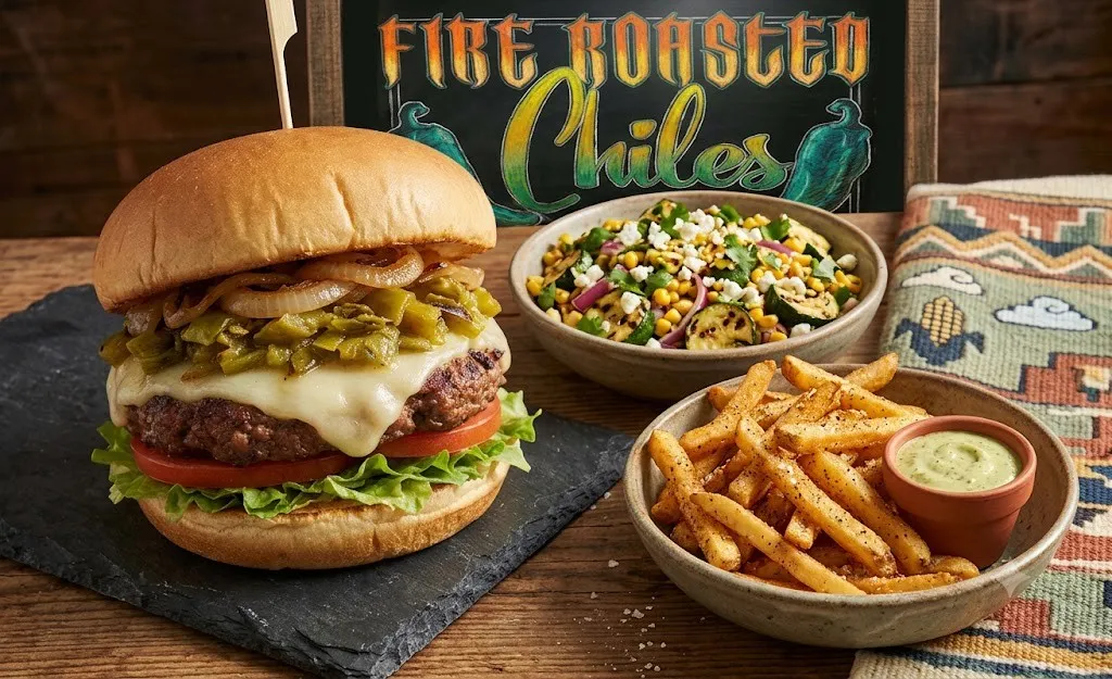 Chile Roast: Bison Green Chile Cheeseburgers (August 29)