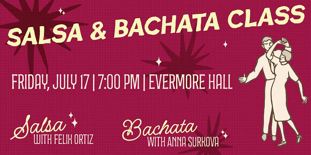 Salsa & Bachata Lesson with Felix & Anna at Evermore Hall