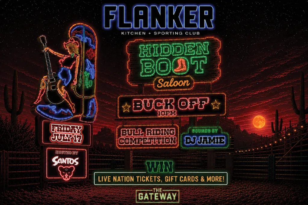 Buck Off Bull Riding Competition at Flanker