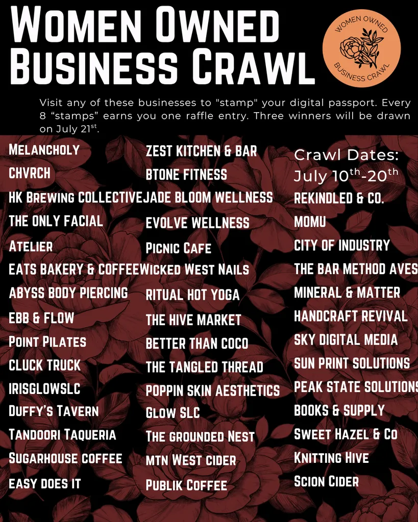 Women Owned Business Crawl