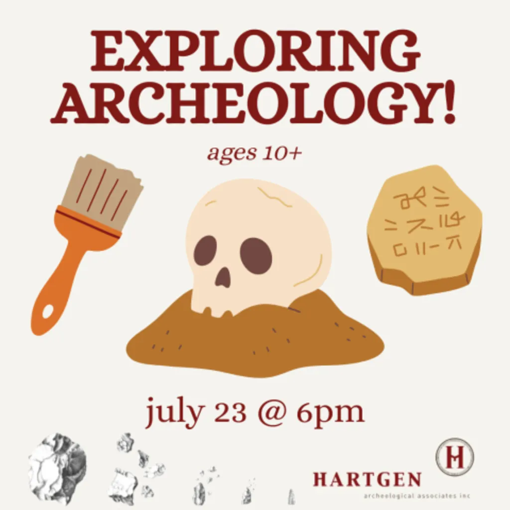 Exploring Archeology! (Ages 10+)