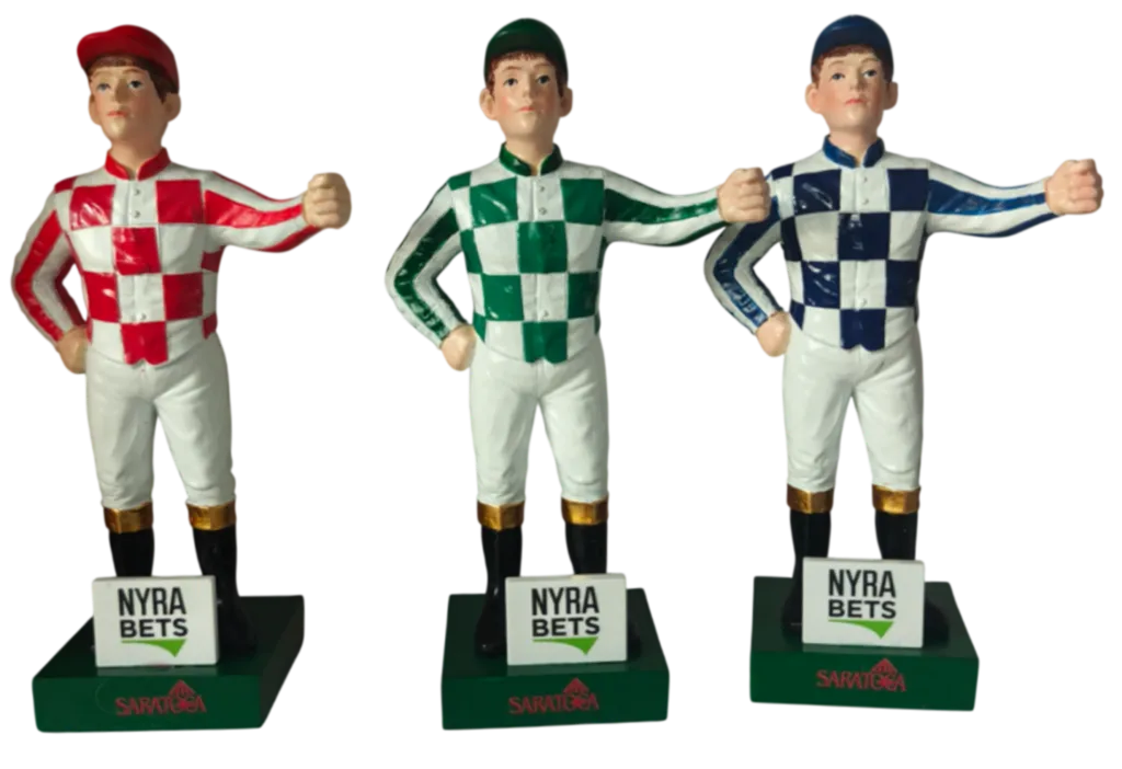 Saratoga Race Course: Giveaway: Jockey Statue
