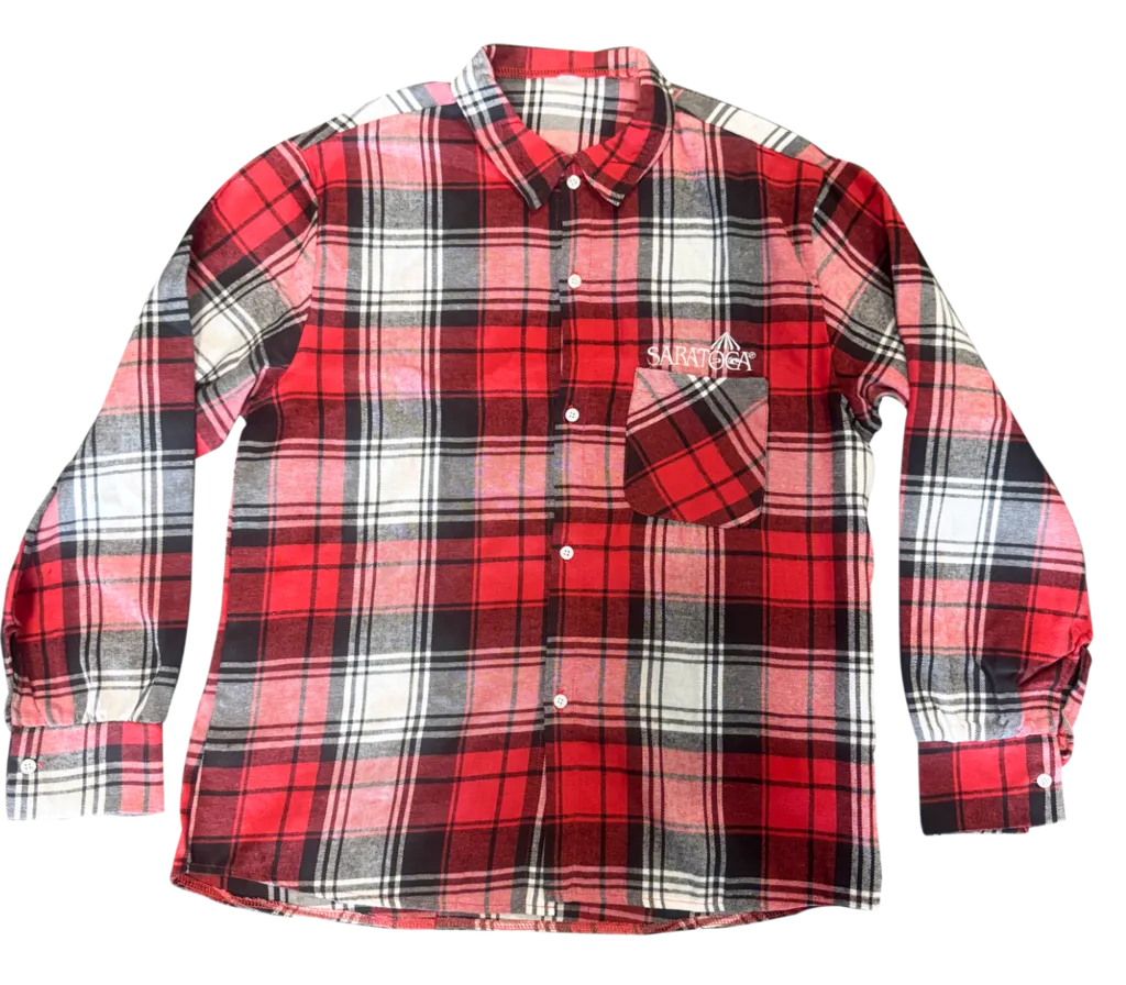 Saratoga Race Course: Giveaway: Flannel
