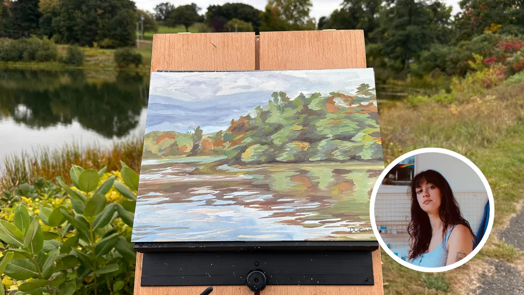 Travel Sketching in Gouache at Washington Park with Rachael Duchnycz