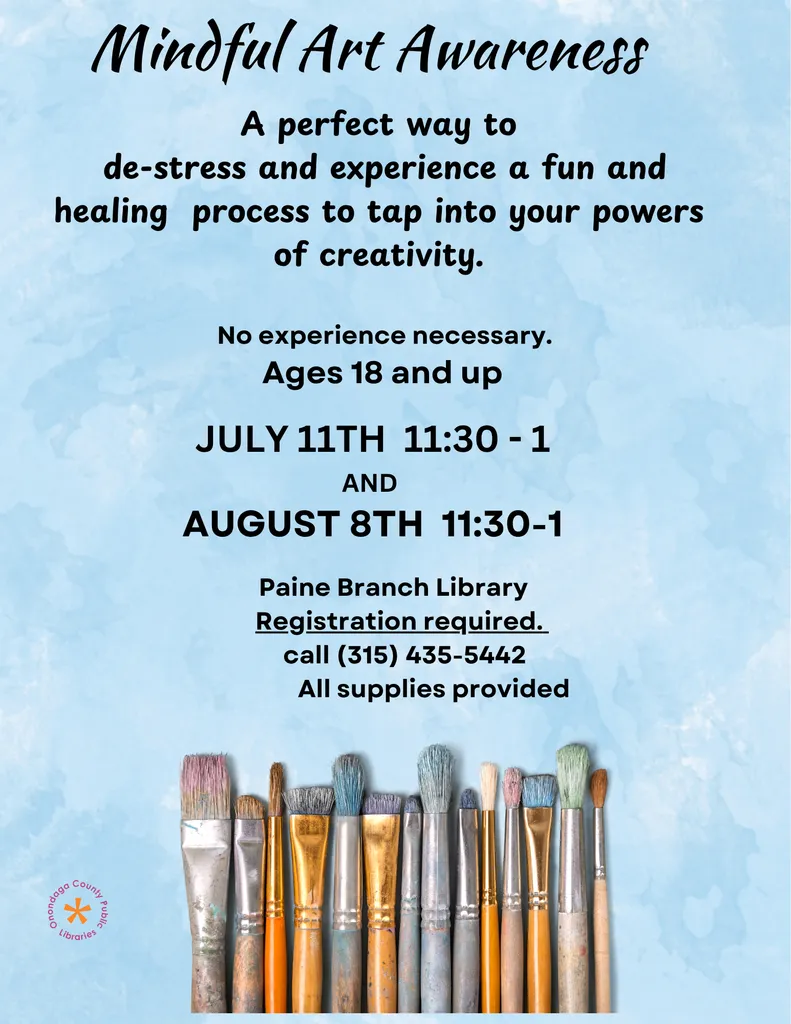 Mindful Art Awareness @ Paine