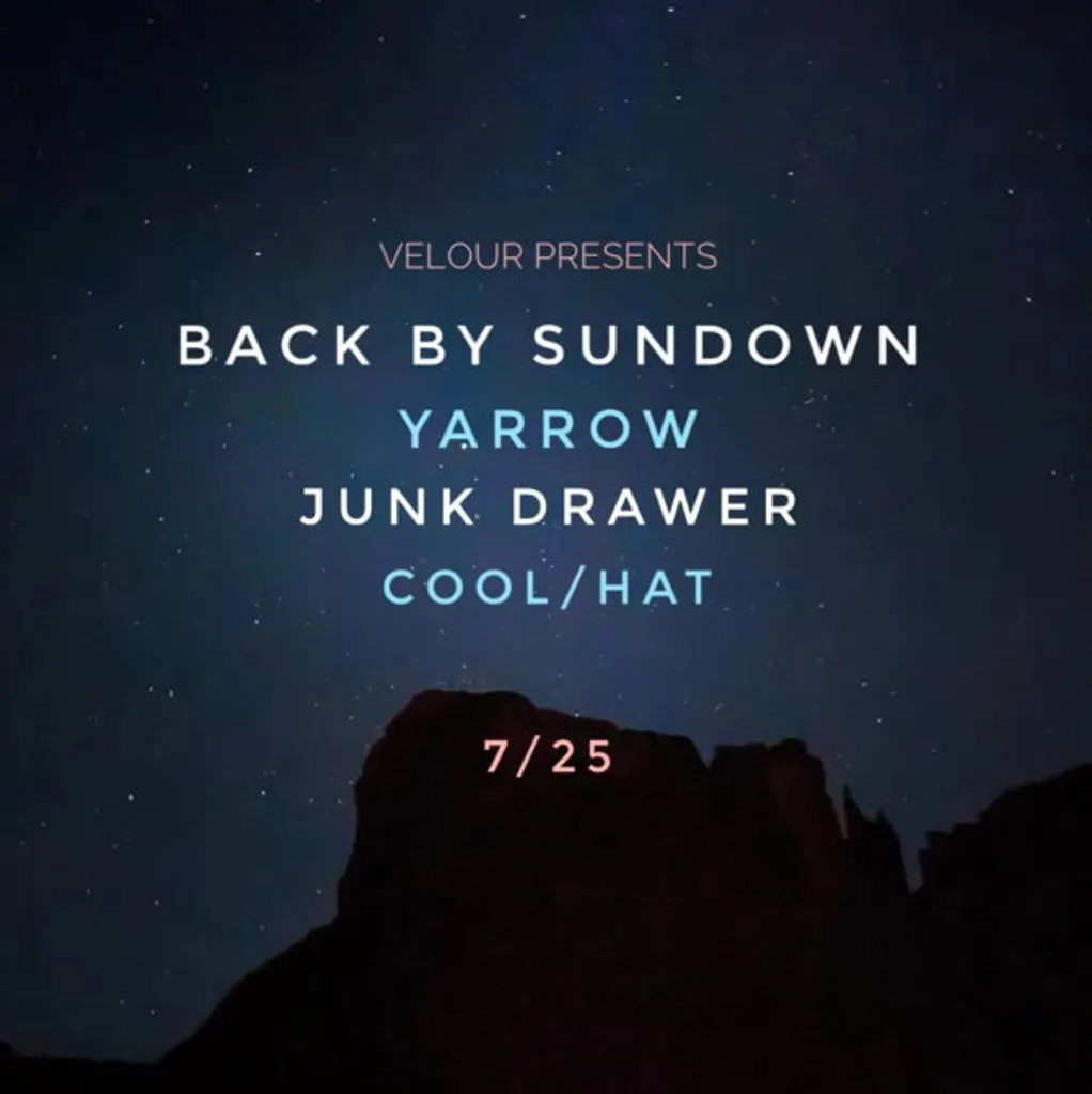 Back By Sundown, Yarrow, Junk Drawer, Cool/Hat