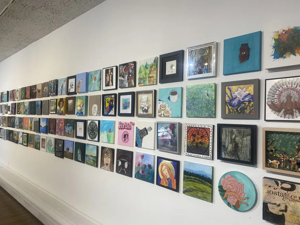 Opening Reception 10 x 10 Exhibition