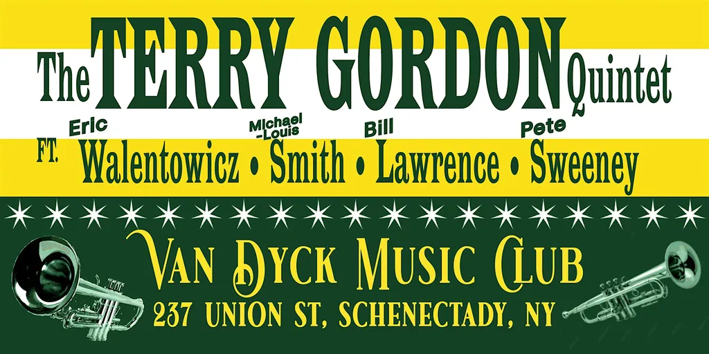 The Terry Gordon Quintet - Live Jazz at the Van Dyck