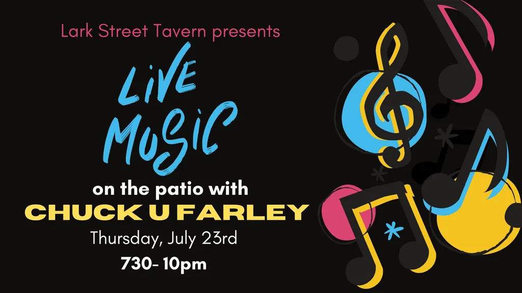 Live Music on the Patio with Chuck u Farley