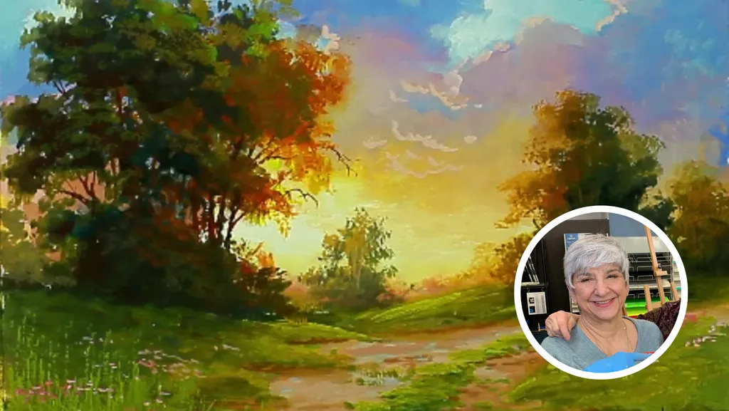Gouache Landscape with Kris Woodward
