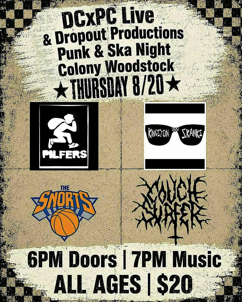 Punk/Ska Night featuring Pilfers and more!