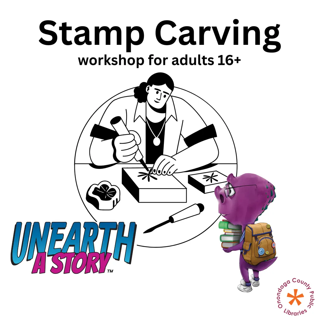 Unearth a Story: DIY Carve a Stamp In-Person