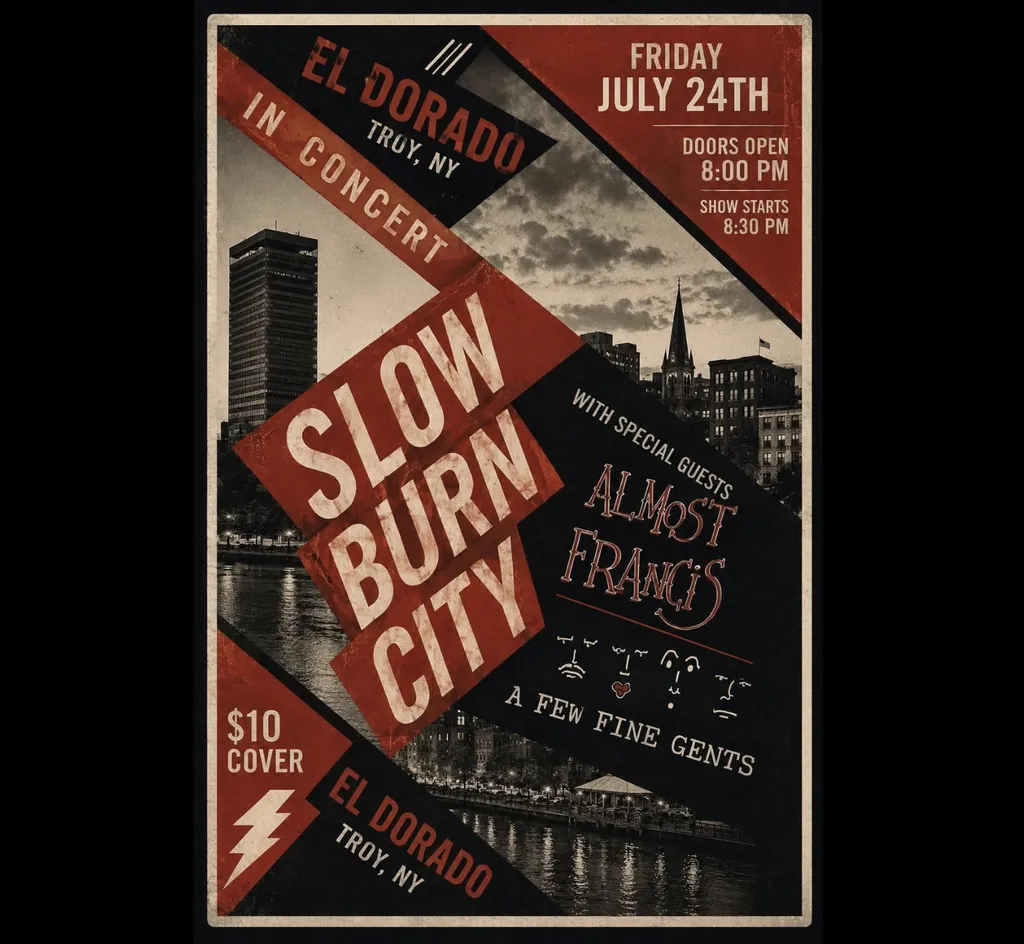 Slow Burn City @ El Dorado's in Troy