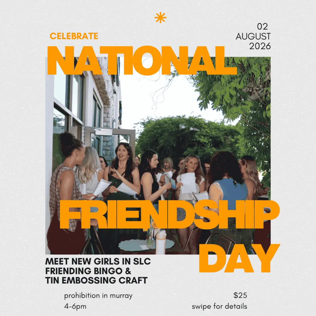 National Friendship Day Craft & Social