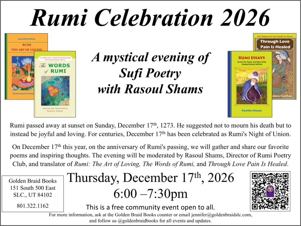Rumi Celebration 2026 with Rasoul Shams