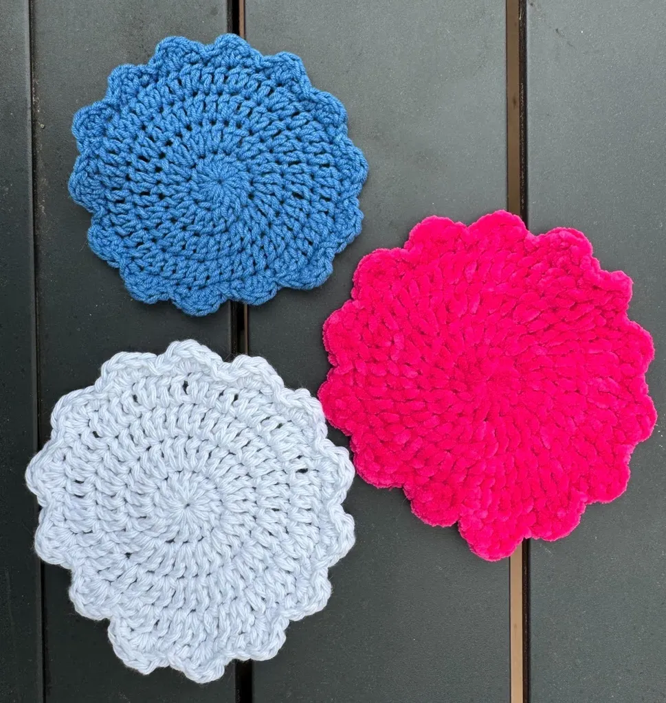 Introduction to Crochet Project: Handmade Coasters