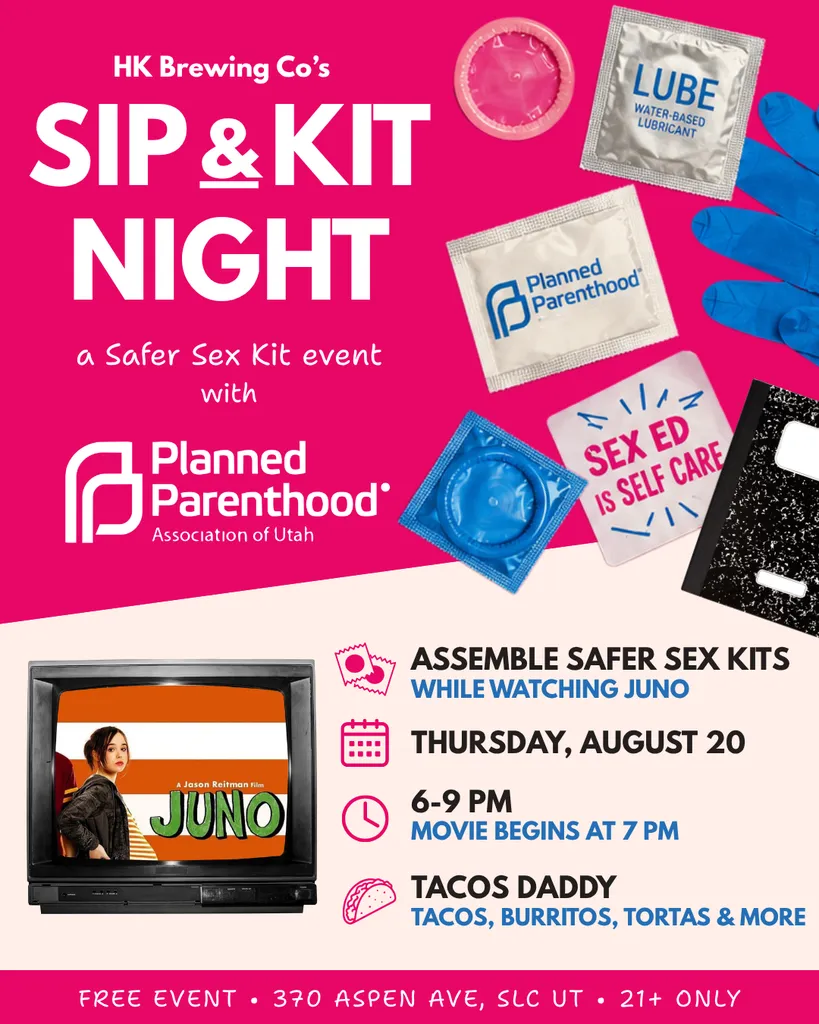Sip & Kit with Planned Parenthood + Juno Screening