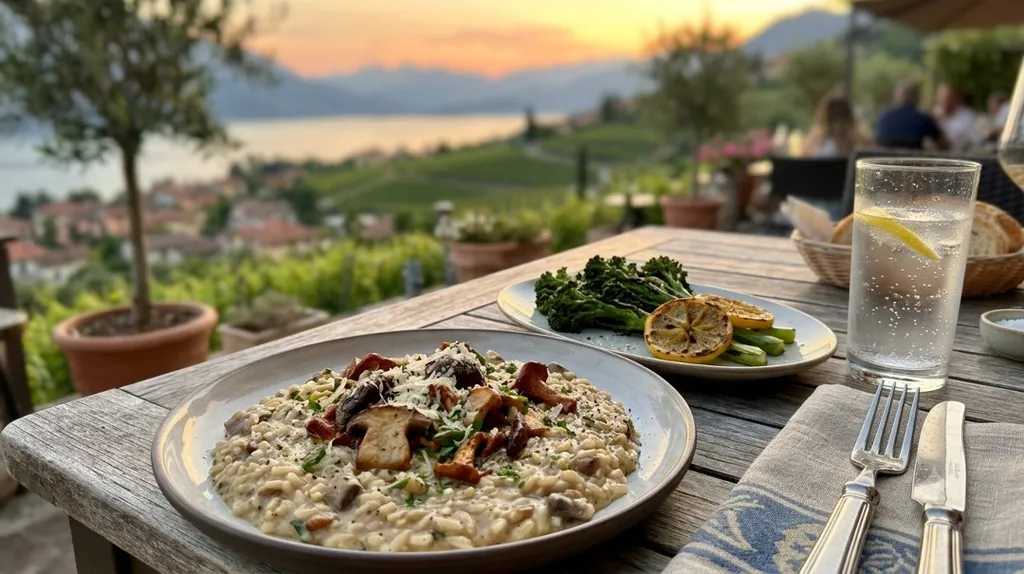 Northern Italy: Mushroom Risotto (September 9)