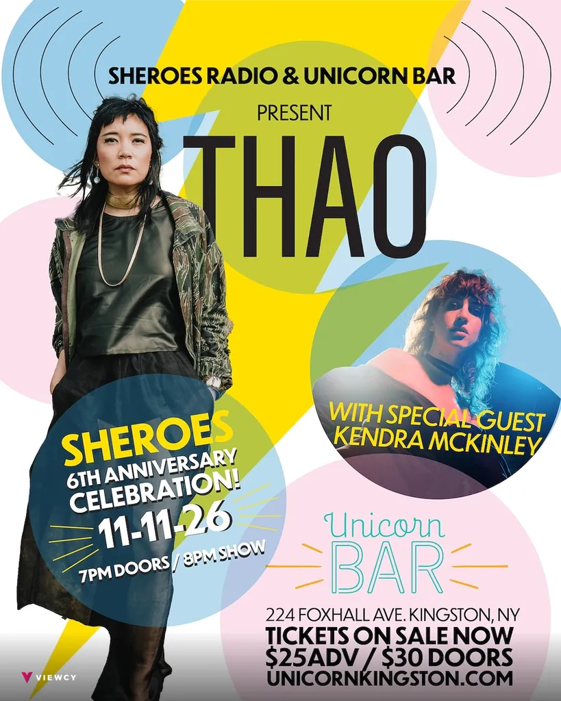 Unicorn Bar & Sheroes present: An Evening with THAO