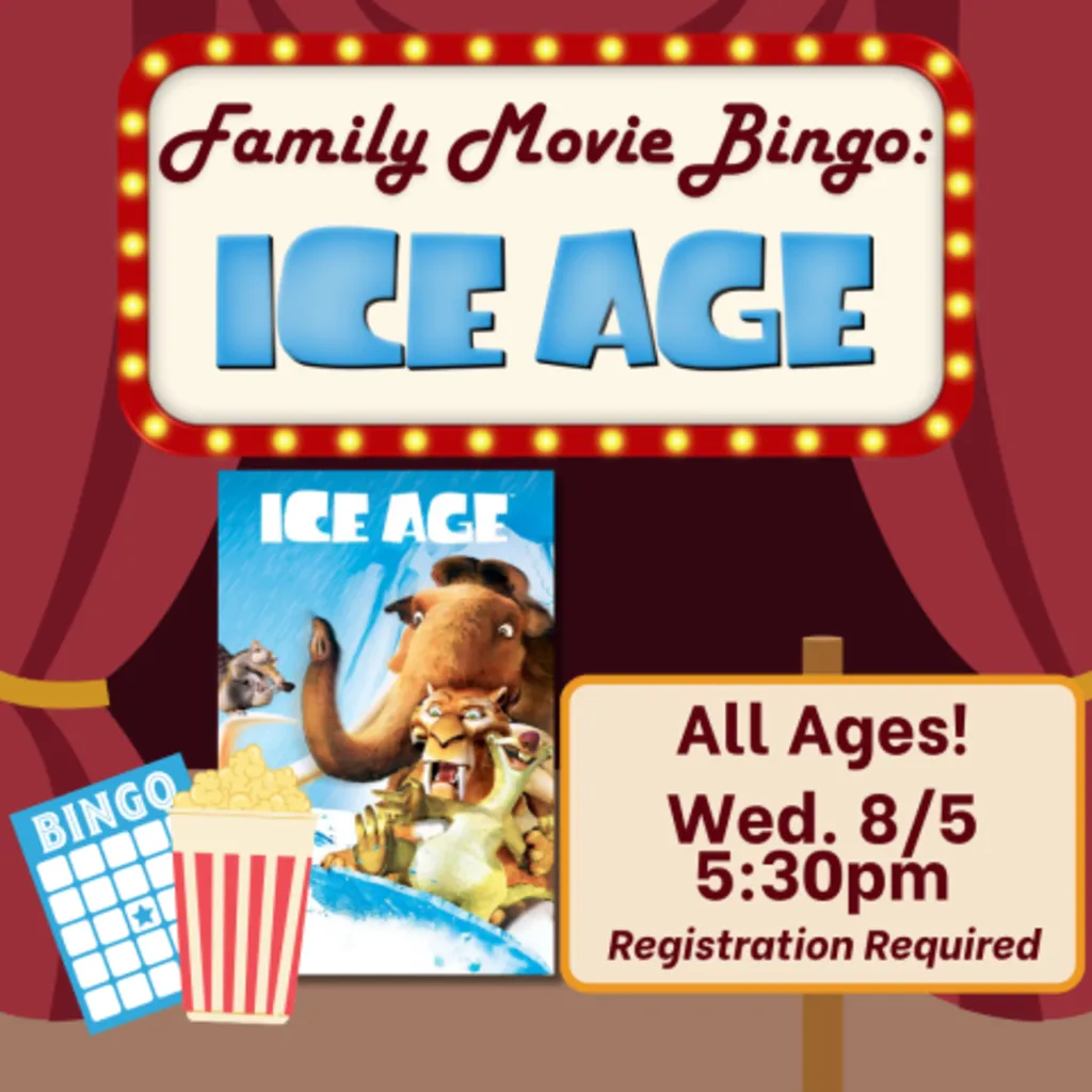 Family Movie Bingo: Ice Age