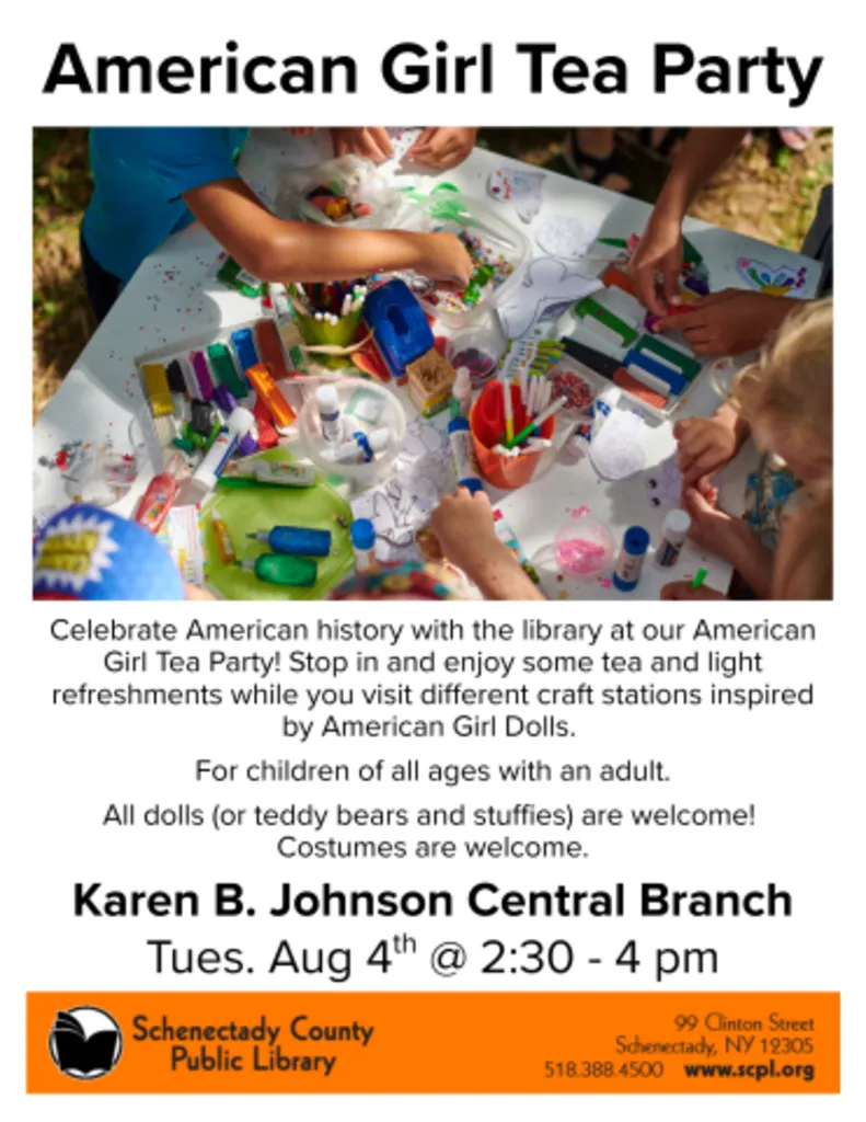 American Girl Tea Party