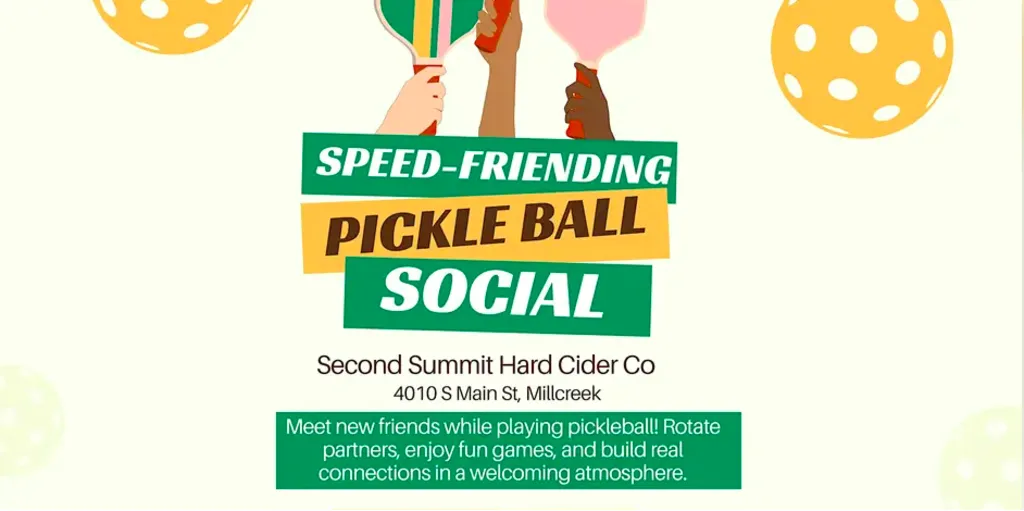 Speed Friending Pickleball Social