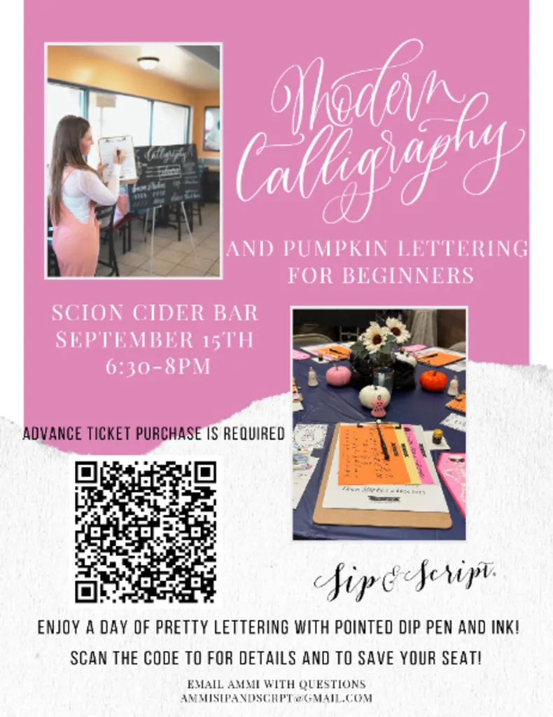 Modern Calligraphy and Pumpkin Lettering for Beginners