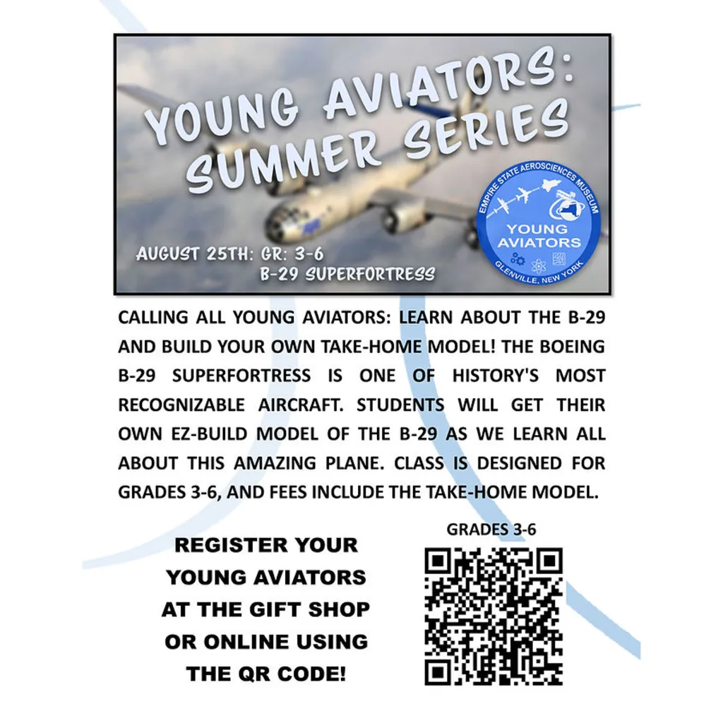 Young Aviators: Summer Series (Grade 3-6)