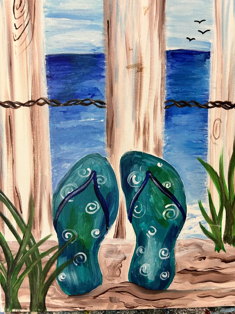 Paint & Sing: Flip Flop Dreams