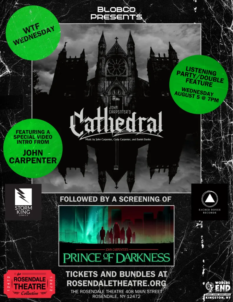 WTF Wednesday: John Carpenter’s Cathedral Listening Party Double Feature