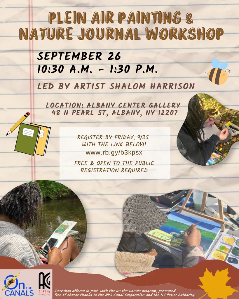 Plein Air Painting and Nature Journal Workshop with Shalom Harrison