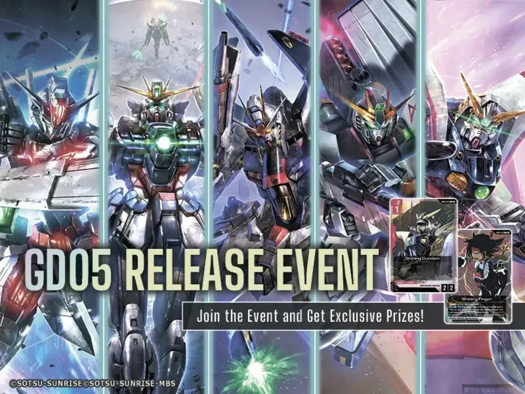 Gundam Card Game GD05 Release Event