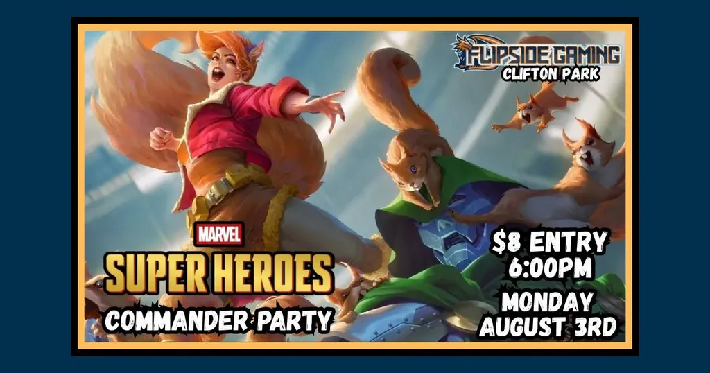 Marvel Super Heroes Commander Party