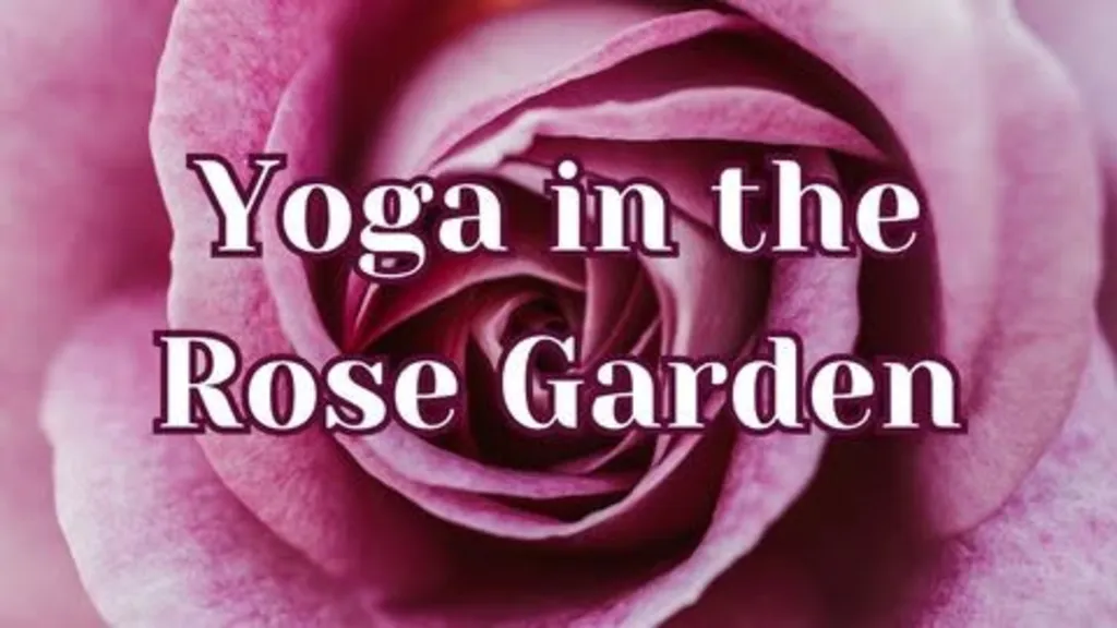 Yoga in the Rose Garden
