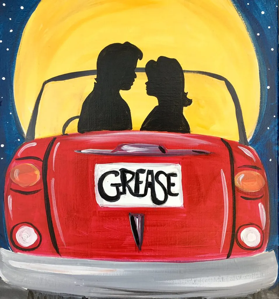 Paint & Popcorn: Grease is the Word!